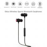 Vproof BT-576 Sport Bluetooth Earbuds With Earhook 4.1 Wireless Bluetooth Headphones Lightweight Noise Cancelling earphone Built-in Mic & HD Crystal Clear Sound Technology (Black)